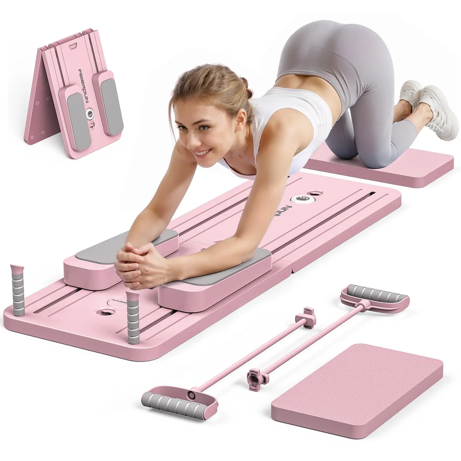Leg Home Gym Workout - Foldable Pilates Board Multifunction Abdominal Core