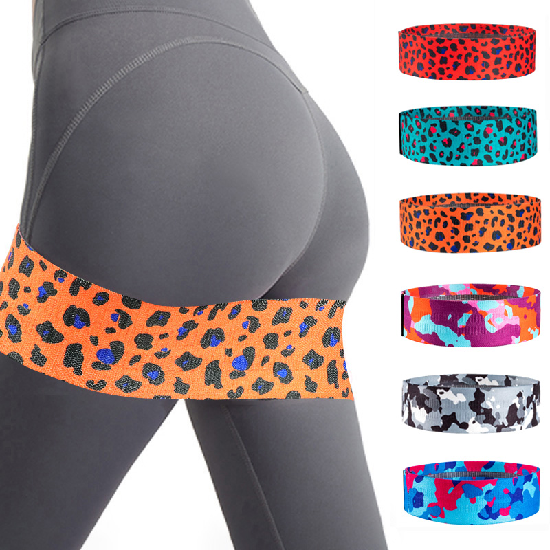 Leopard Print Booty Bands, Non - Leg Home Gym Workout 评论和价格