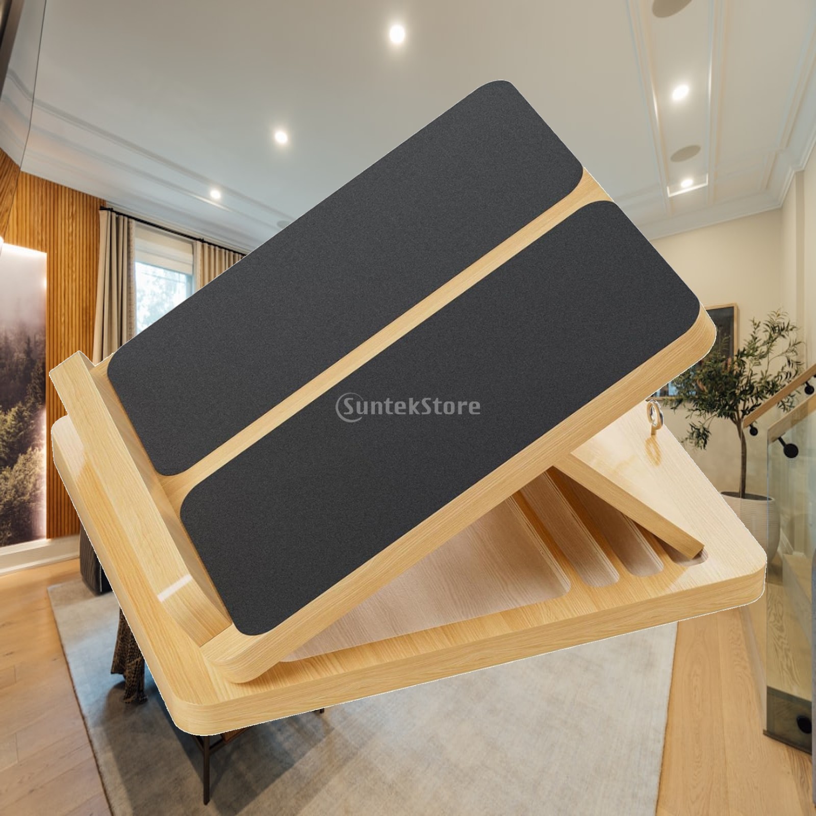 Calf Stretcher Folding Wooden  - Home Gym Portable 评论和价格